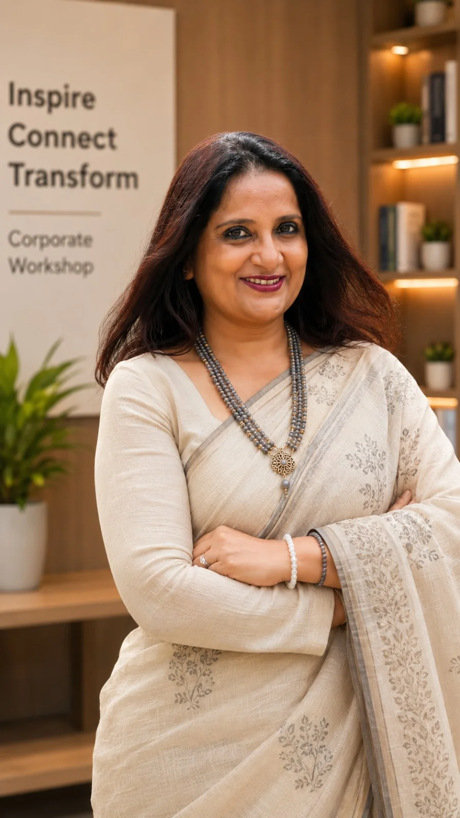 Violet Vibes facilitator in a corporate workshop setting